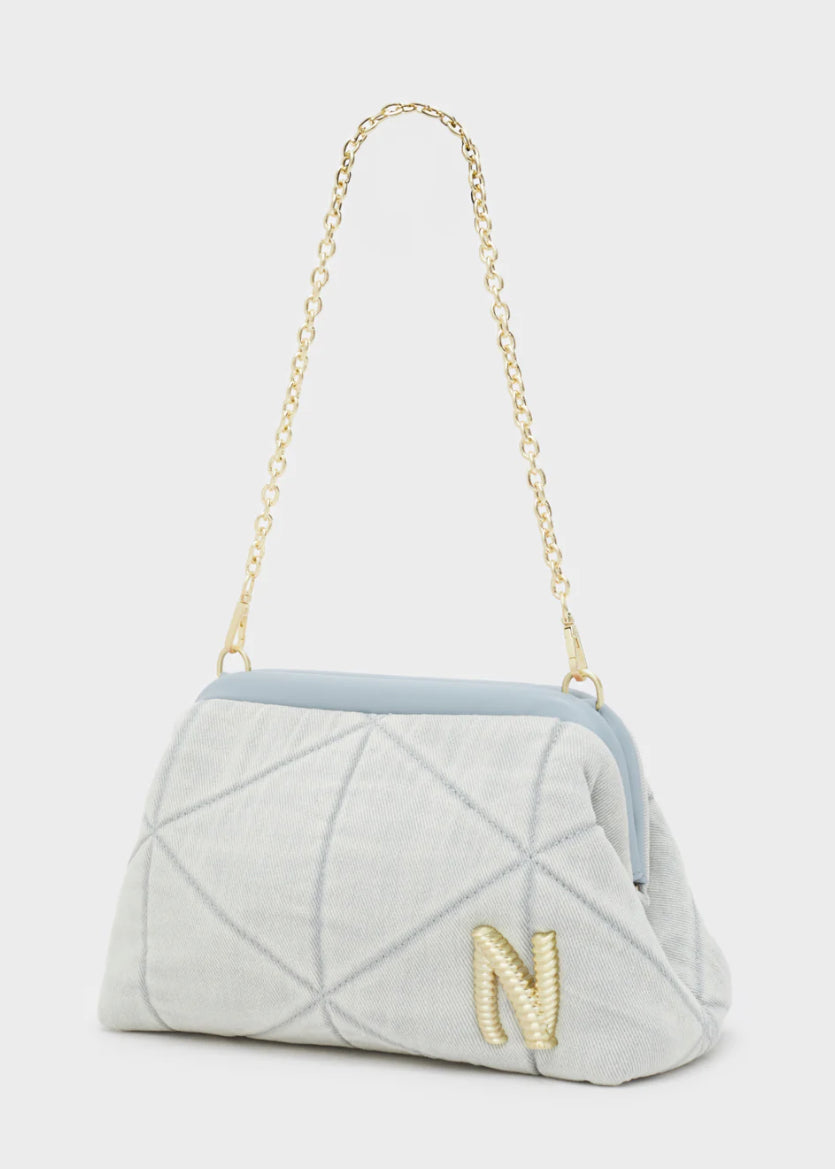 Pochette Denim Light Blue