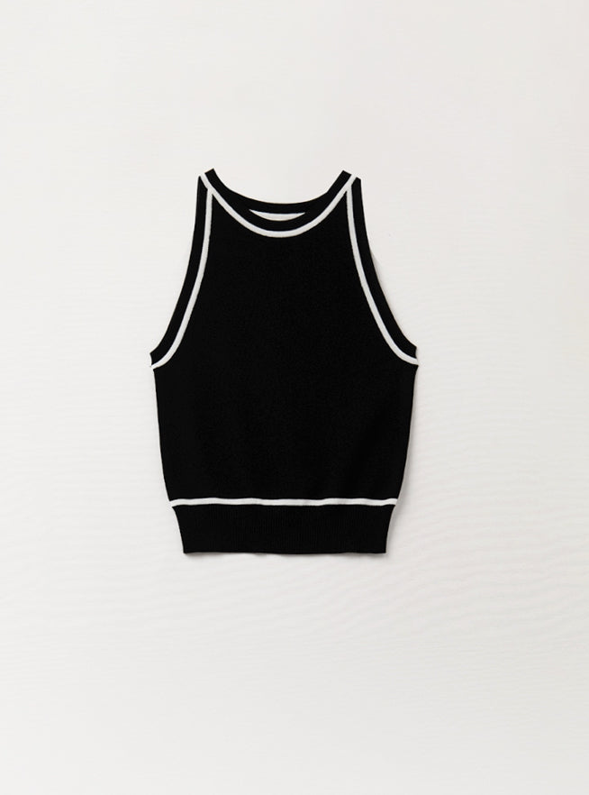Top scollo all'americana