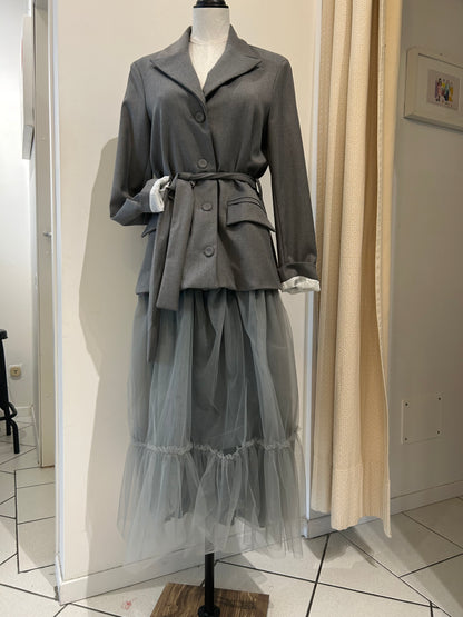Abito con gonna Tulle