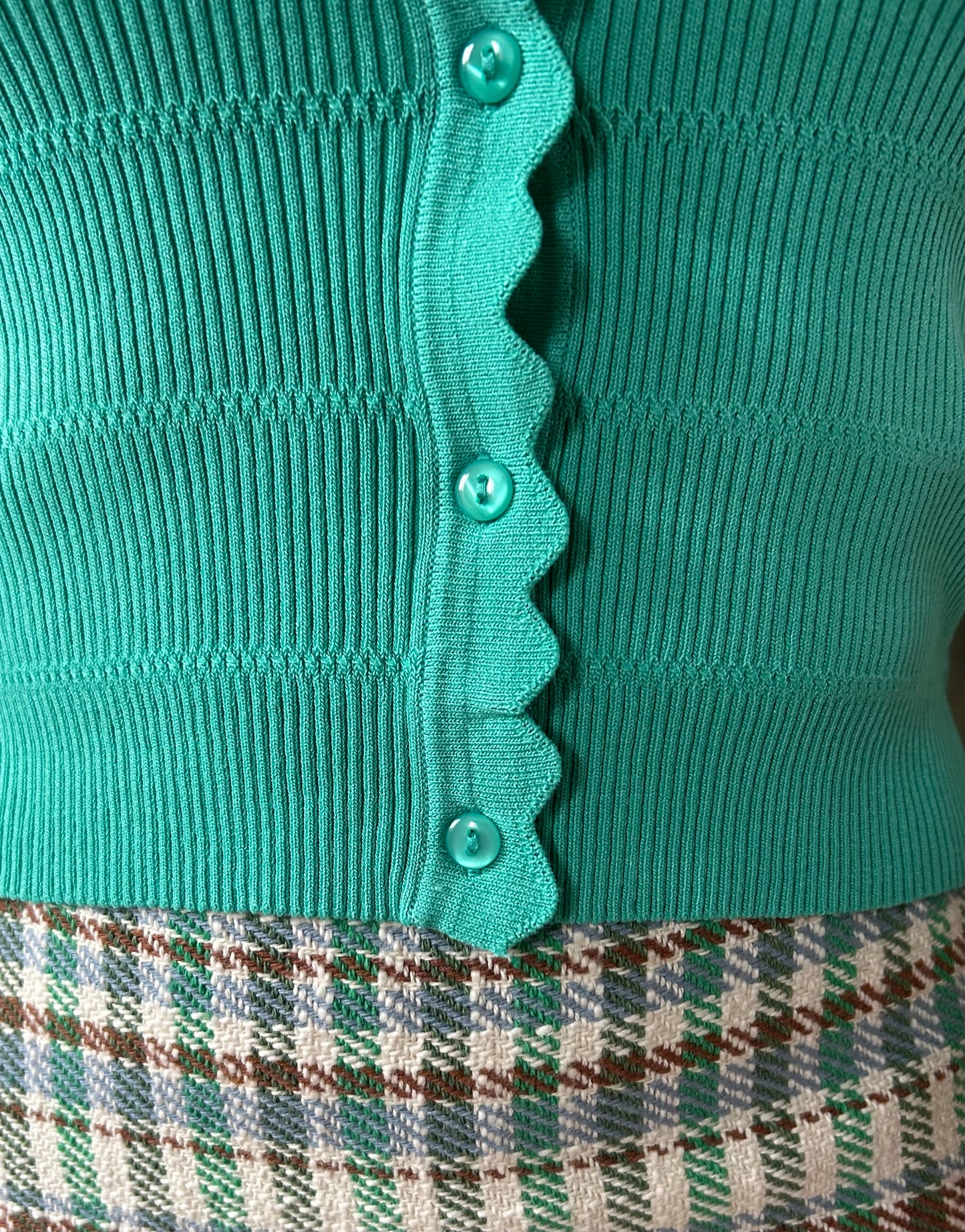 Cardigan Verde Smeraldo