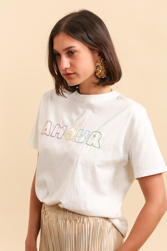 T-shirt Amour