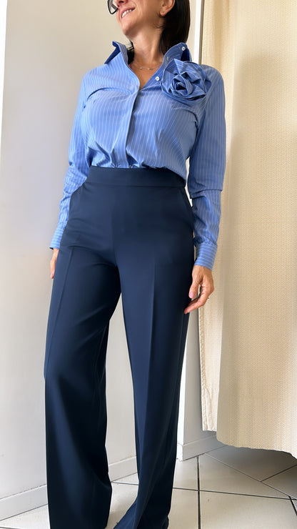 Pantalone Palazzo blu