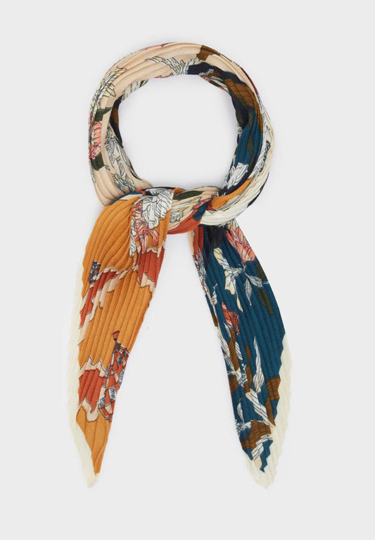 Foulard Plissè fuori Arancio