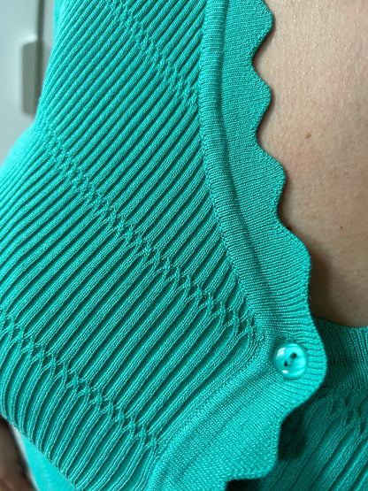 Cardigan Verde Smeraldo