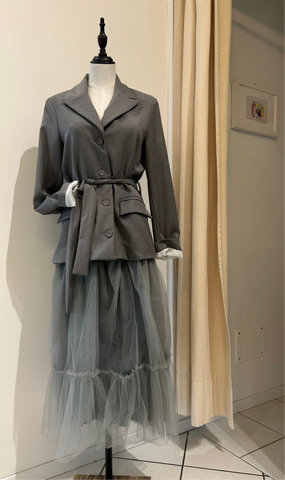 Abito con gonna Tulle