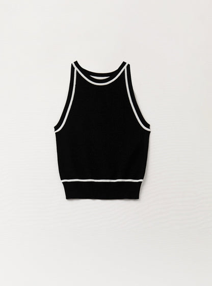 Top scollo all'americana