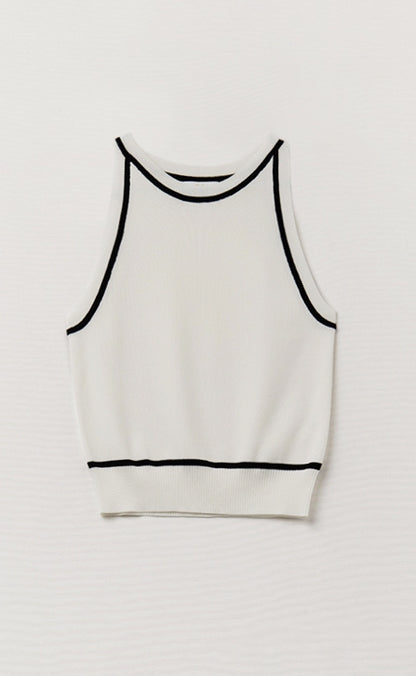 Top scollo all'americana