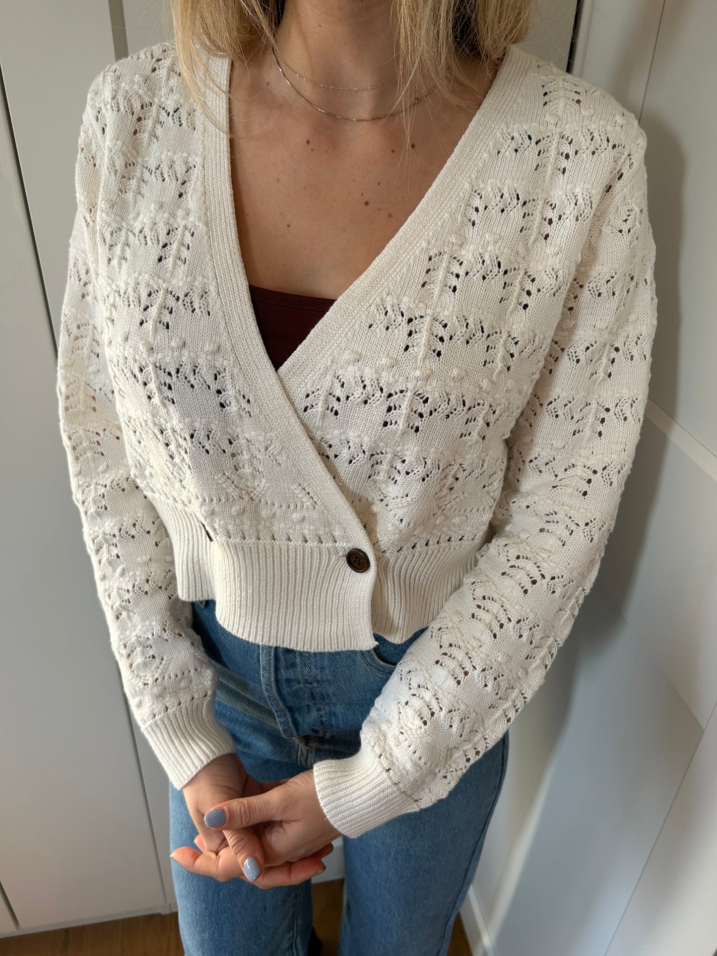 Cardigan Traforato