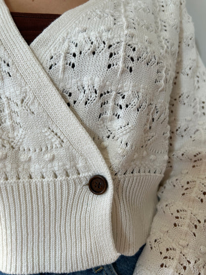 Cardigan Traforato